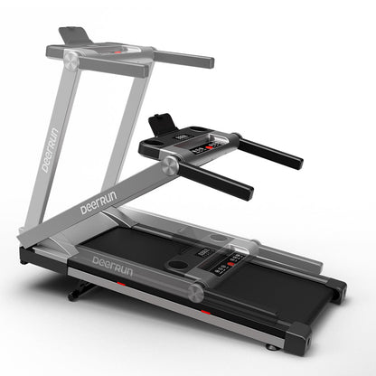 DeerRun A1 Pro Folding Smart Treadmill with 6% Incline - 16 KPH, 158 Kg Capacity