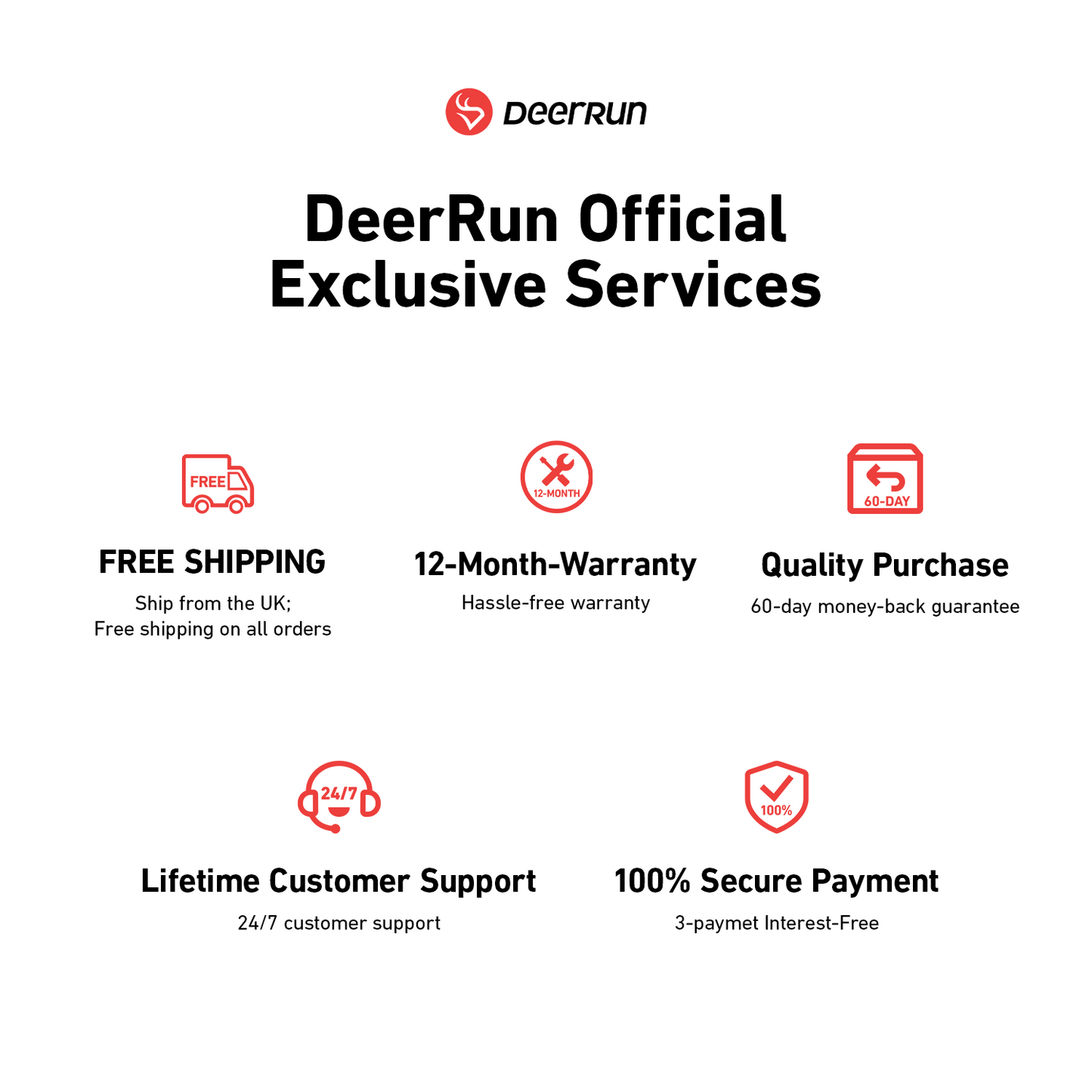 DeerRun A1 Pro Folding Smart Treadmill with 6% Incline - 16 KPH, 158 Kg Capacity