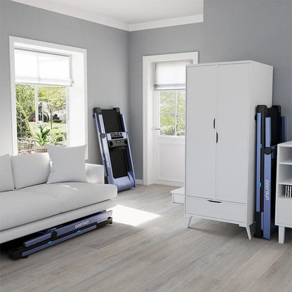 DeerRun A1 Pro Folding Smart Treadmill with 6% Incline - 16 KPH, 158 Kg Capacity