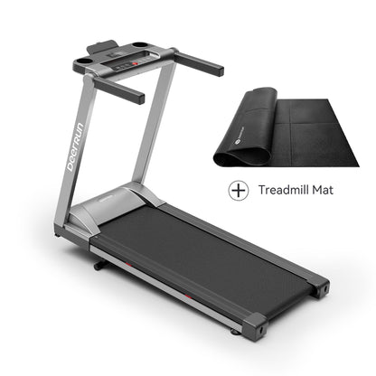DeerRun A1 Pro Folding Smart Treadmill with 6% Incline - 16 KPH, 158 Kg Capacity