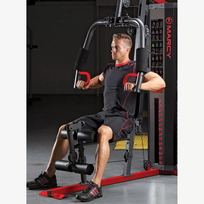 Marcy 68kg (150lb) Stack Home Gym System – Multi-Function Fitness Equipment