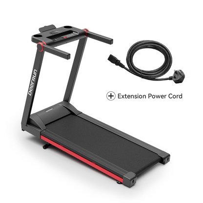 DeerRun A1 Pro Folding Smart Treadmill with 6% Incline - 16 KPH, 158 Kg Capacity